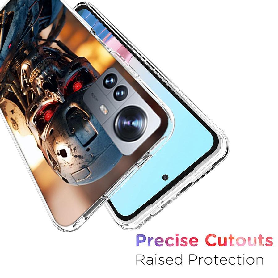 Arnold Schwarzenegger Terminator Handyhülle für Redmi Note 13 Pro Plus 14 Pro+ 12S 12 11S 11T 11E 11 10S 10 9S 9 Xiaomi Capa TPU
