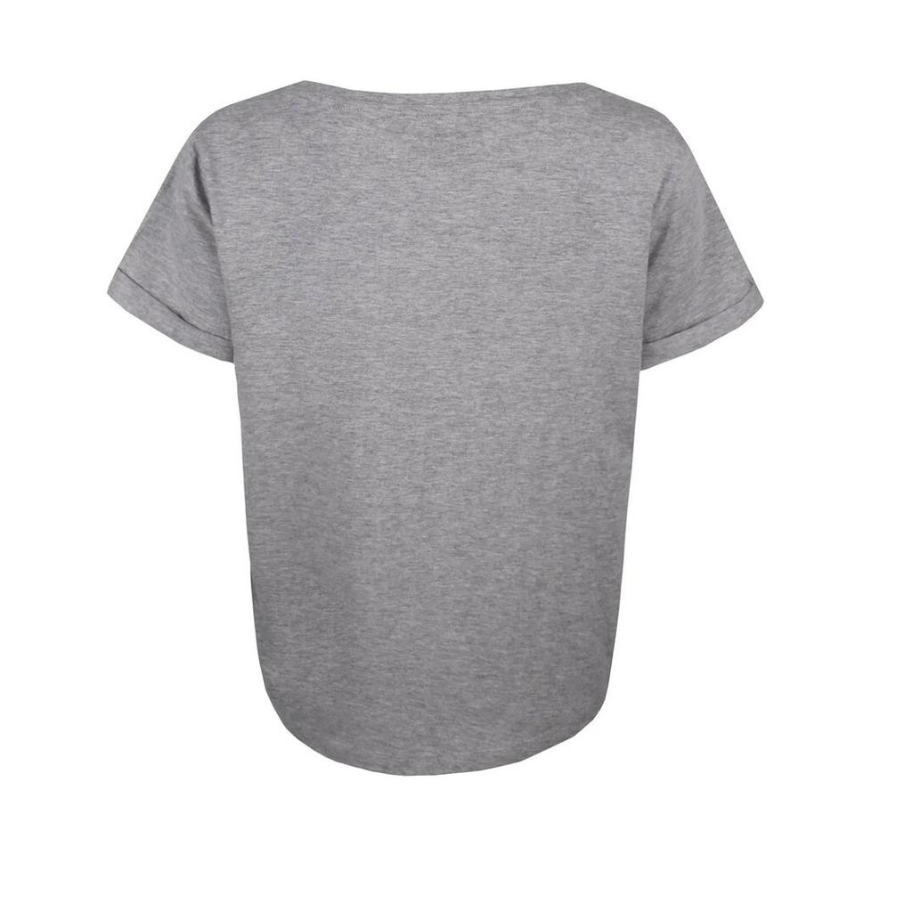 Disney Womens/Ladies Mickey Mouse Sketch Marl T-Shirt