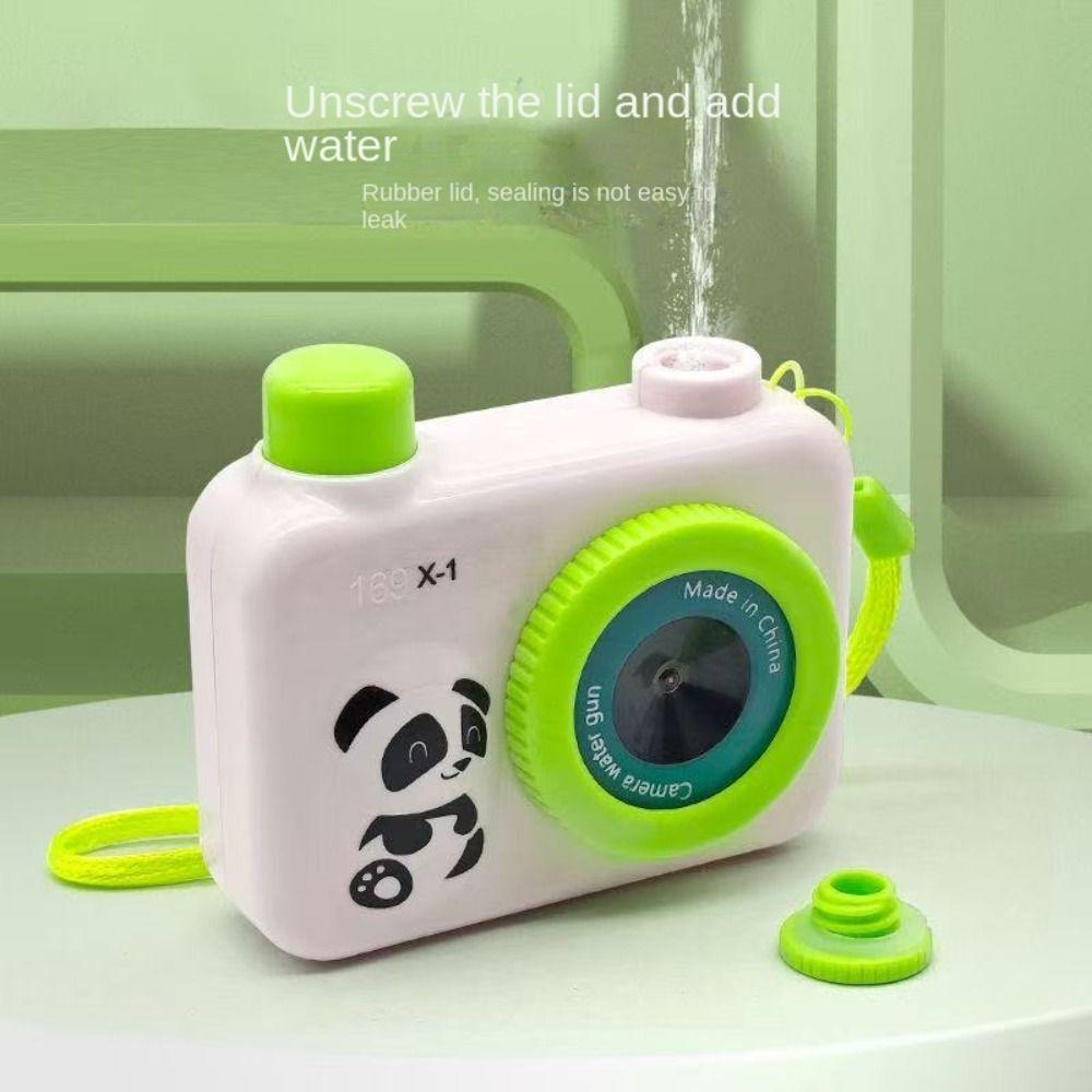 Novelty Camera Water Spray Toy Cartoon Panda Beach Water Sprayer Summer
