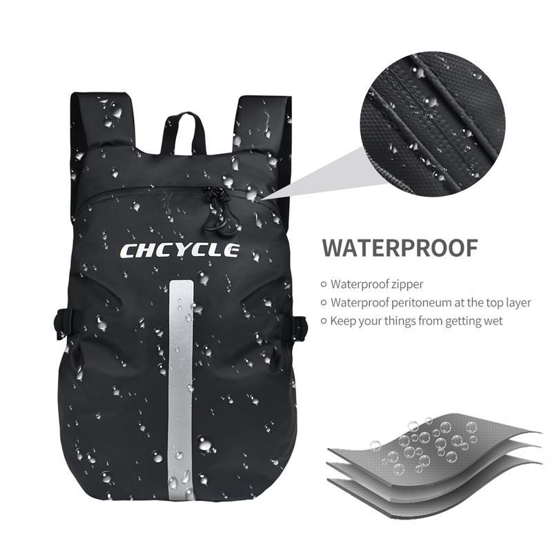 Torba na kask motocyklowy, wodoodporna torba rowerowa o dużej pojemności 36-55L, męski i damski plecak rycerski z podwójnym ramieniem, niezbędny do motocykla