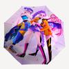 1pc KPop Demon Hunters16 Umbrella, Sun Protection, And UV Shielding. It Has Eight Sturdy Ribs for Outdoor Use And Perfect Gift