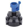 RV Sewer Hose Rinse Cap with Shut Off Valve 3 4in Inner Diameter Thread for Standard Size Garden Hoses