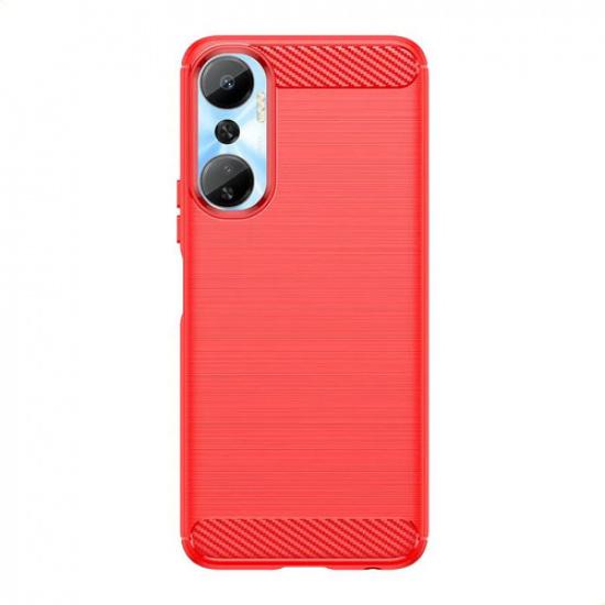 

Phone Case For Infinix Hot 20s ,flexible Tpu Fiber Protective Cover For Infinix Hot 20s червоний