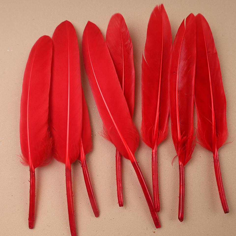 Duck Feathers for Clothes Handicraft Accessories White Golden Black Pink Peacock Goose Feather Plumas Handicraft Article