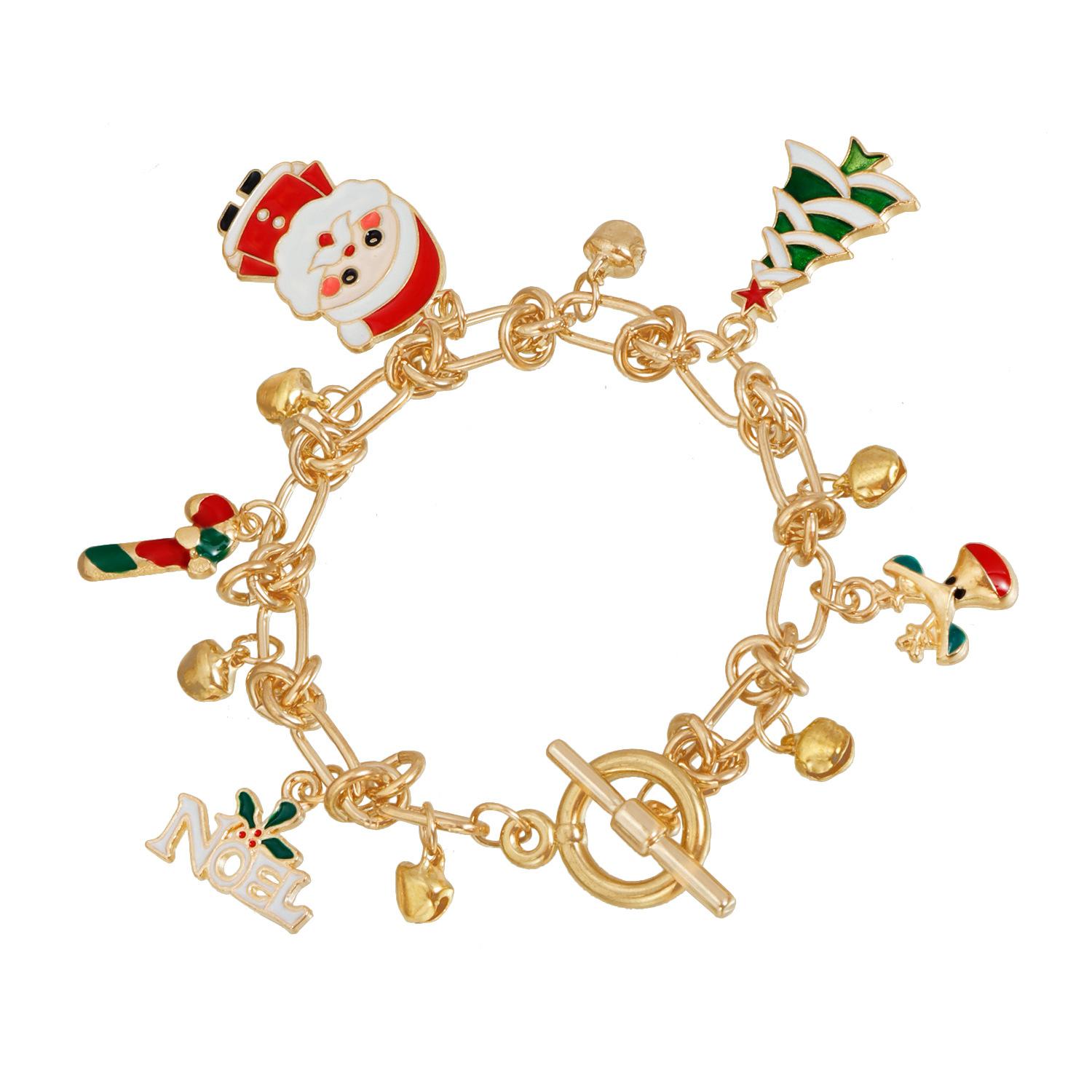 

Ornaments christmas necklace santa coloring style fashion choker new year party suit
