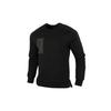 Sweatshirts Men's Black Crew Neck Moderate Regular GM4422
