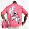 2026 Summer Dragon Ball Majin Buu Ghost T Shirt Men women Outfits Anime Graphic Tee Fashion Vintage Casual Casual Streetwear Top