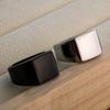 2026 European and American Glossy Ring, Simple Flat Square Ring, Men's Personalized Jewelry