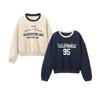 Kaslead New Arrival Women's Clothing Fashion Style Stylish Simple and Versatile Preppy Style Long Sleeves Sweatshirt 3199811