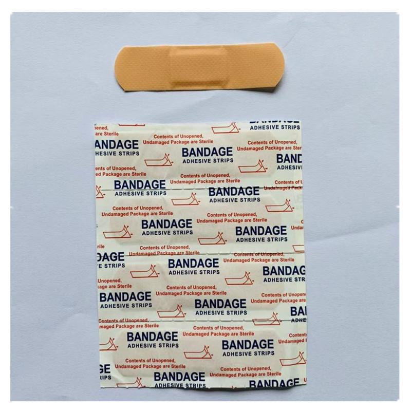 100 Pcs First Aid Waterproof Wound Plaster Medical Anti-Bacteria Band Aid for Home Travel First Aid Kit Emergency Kits