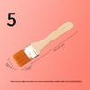 Wood Handles Hair Painting Brush Practical Nylon Clean Brush New BBQ Brush  Art Supplies