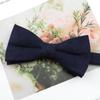 Mens Super Soft Downy Suede Parent-Child Bowtie Set Macarons Solid Color Classic Design Cute Butterfly Red Green Blue Pink Tie