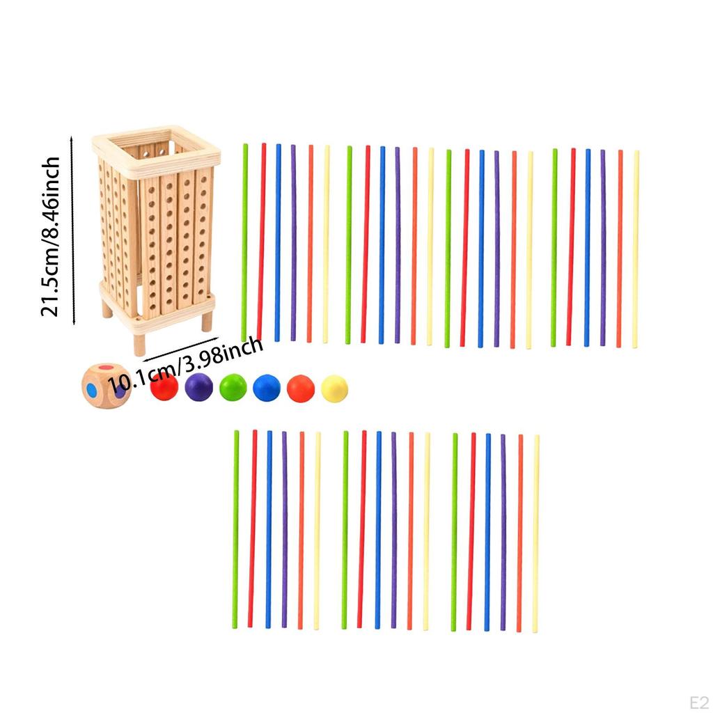 Children Pull Stick Toy ,Early Education Toy, Educational Interactive Board Game Tabletop