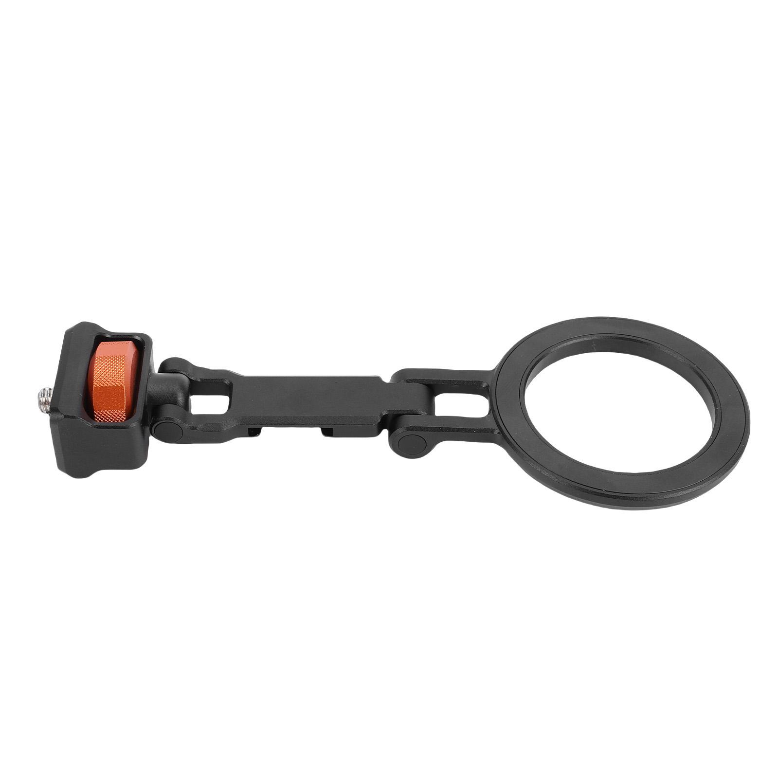 

Magnetic Phone Tripod Mount Aluminum Alloy Phone Tripod Mount Adapter with 1Celsius4in Screw Foldable Horizontal Vertical Use
