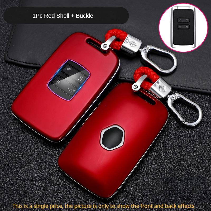 ABS Car Key Case Cover For Renault Koleos Kadjar Scenic Megane Sandero Espace Clio Captur Kangoo Laguna Talisman Twingo