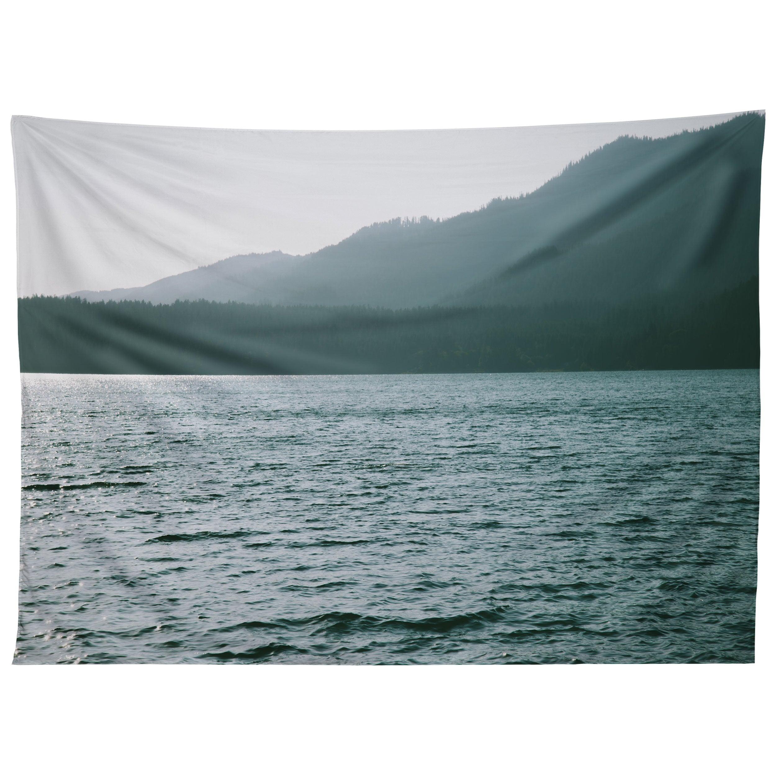 SUMMER LAKE DAYS tapestry 75x100