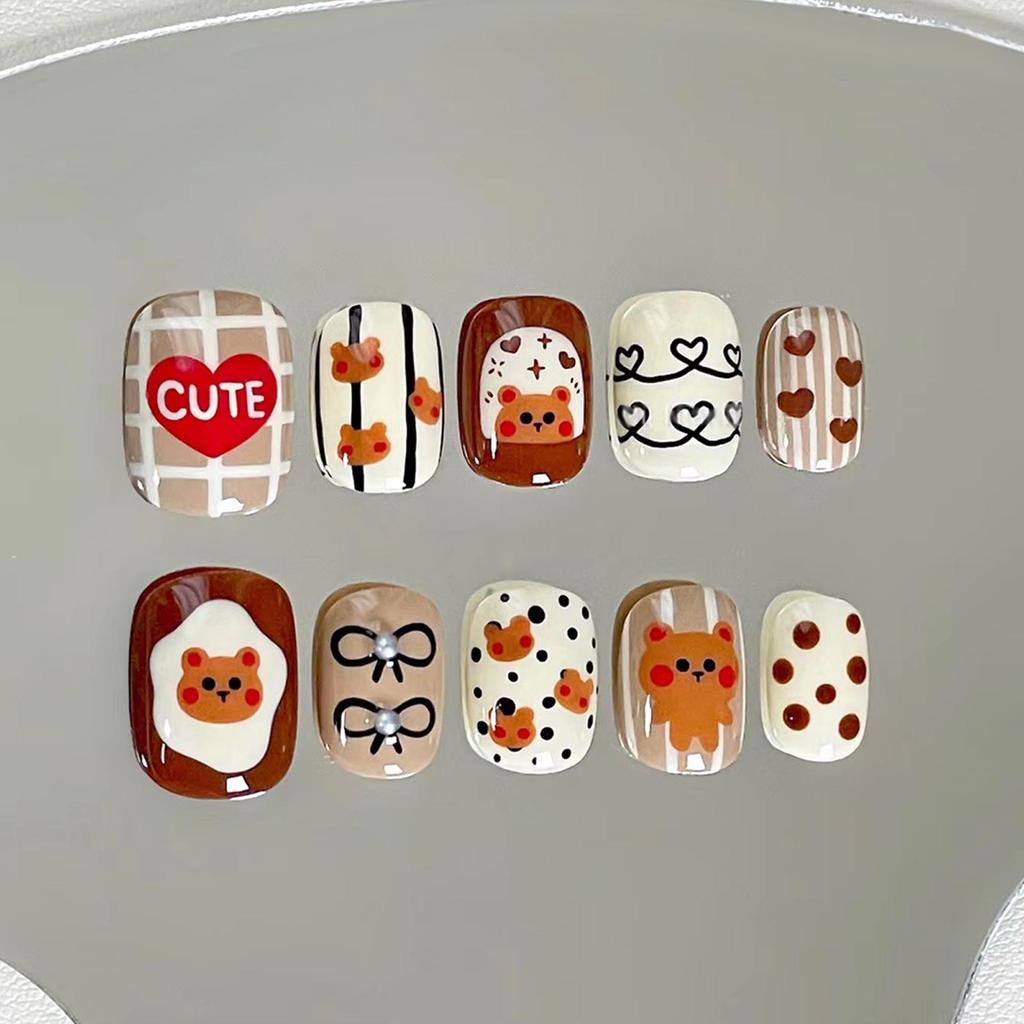 Verlaufende Bernstein-Goldfolie Abnehmbare Nagelsticker - Herbst/Winter-Kollektion