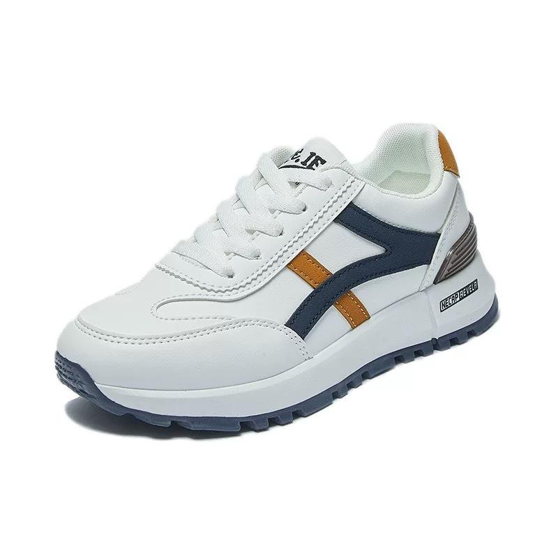 Dad Shoes Women's Summer and Autumn Height Increase 2025 New Leather Breathable Versatile Ins Super Fire Casual Platform Sports Shoes