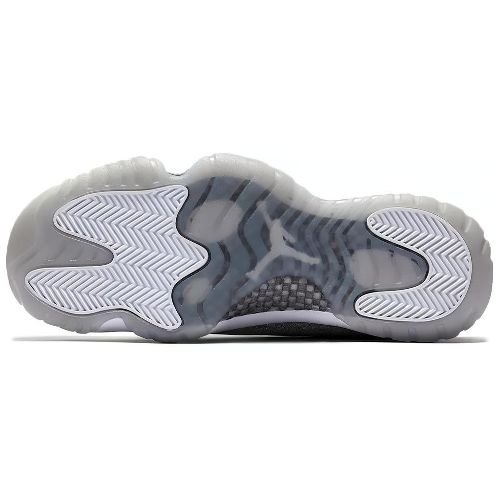New JORDAN 11 Retro White Metallic Silver Women's AR0715-100
