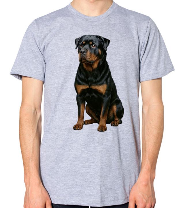 Rottweiler Dog T-Shirt S разноцветный