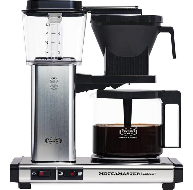 Кофеварка Technivorm Moccamaster KBG Select полированный серебристый (53970)