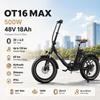 ONESPORT OT16MAX  E-Bike 500W48V18AH Hydraulic Braking  Commuting Electric Bicycle