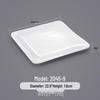 A5 Melamine Irregular Commercial Serving Plate