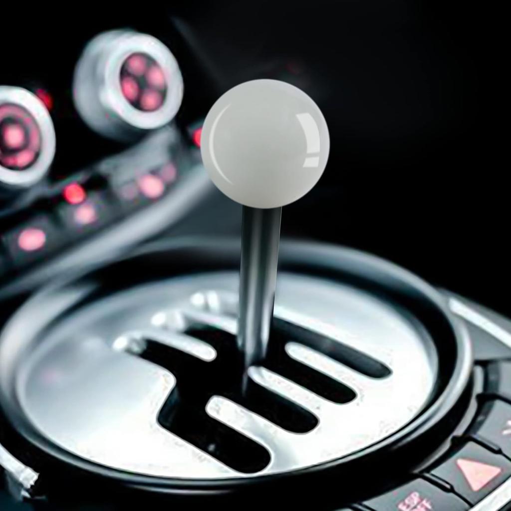 HiSport Luminous Shifter Knob Glow Light Round Ball Shift Knob Universal 5 6 Speed With 3 Adapters For Manual Car M 8 * 1.25, M 10 * 1.25, M 10 *