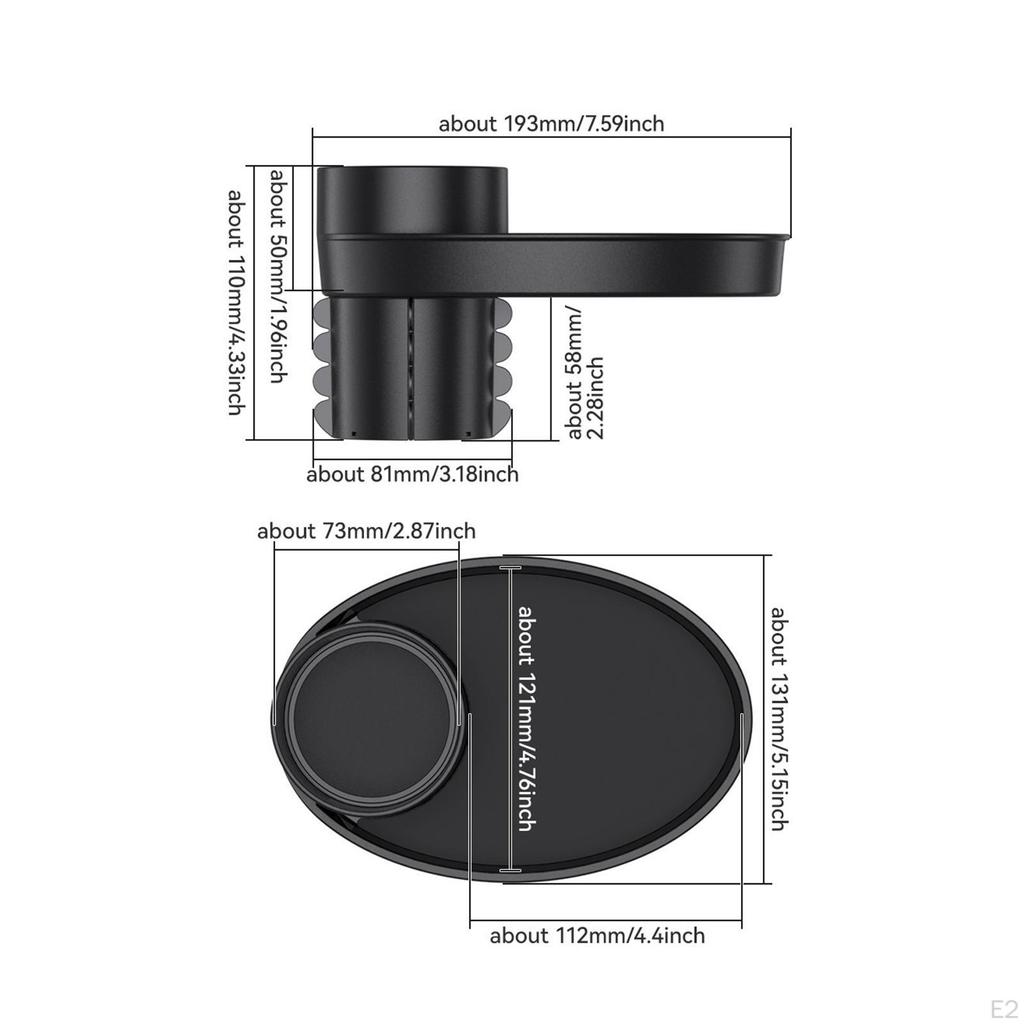 Car Cup Holder Drink Interior Acessories Double Layer Bottle Bracket Stand Organizer for