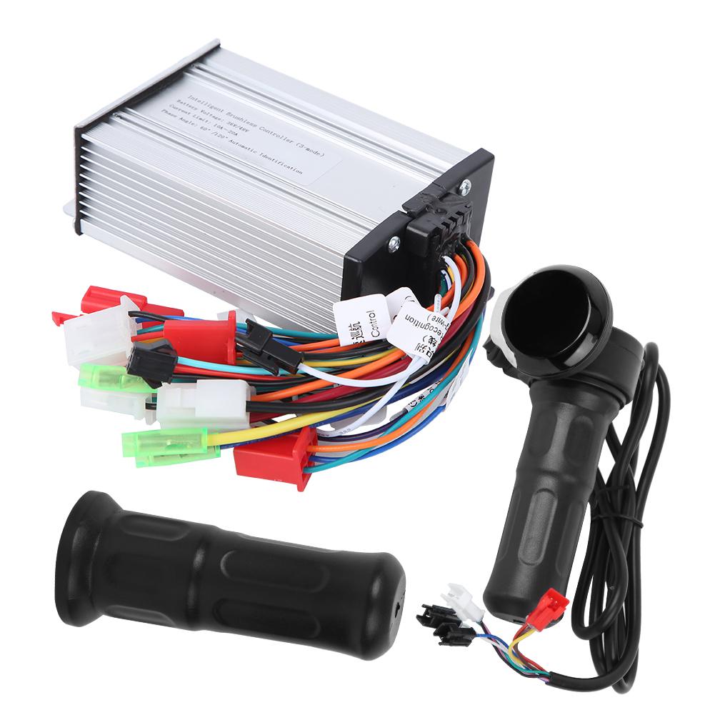 36V,48V Electric Bike Scooter Throttle Grip Handlebar Grips LED Display Meter