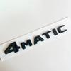 3D Flat Font Chrome Black ABS Letters GLA250e 4Matic Emblem for Mercedes Benz X156 X253 Car Trunk Rear Logo Sticker Accessories