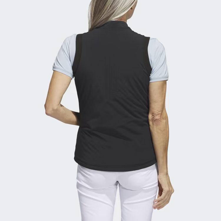 Adidas Ultimate365 Tour Frostguard Vest Solid Logo Zip Vest Women Vests Black HY7210