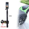 Mount for Gopro DJI Insta360 Motorcycle Bike Invisible Selfie Stick Handlebar