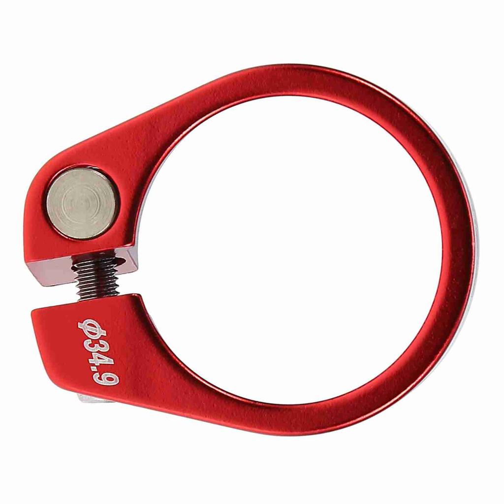 5Colors 34.9mm Aluminum Alloy Bicycle Seat Post Clamp Mountain Bike Seatpost Accessory