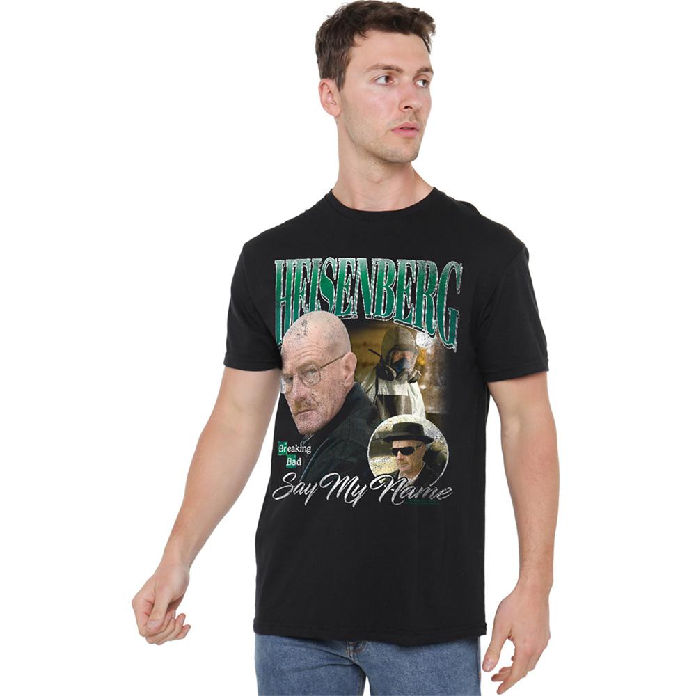 Breaking Bad Unisex Adult Homage Heisenberg T-Shirt