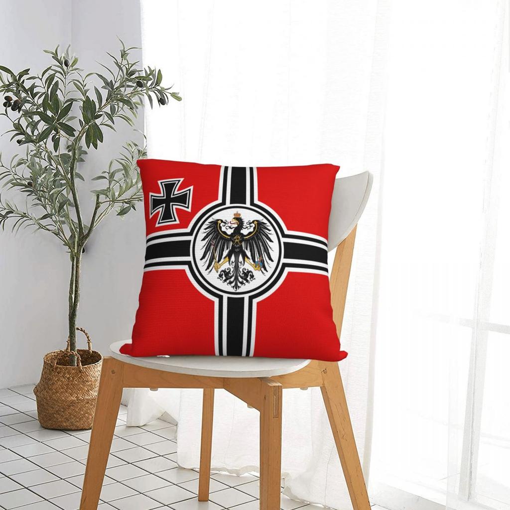 German DK Reich Empire Of Flag Pillowcases Polyester Living Room Germany Proud Cushion Case Funny Decorative Pillowcase 40*40