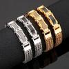 New Trendy High Quality 19/21/23cm Stainless Steel Bracelet for Men
