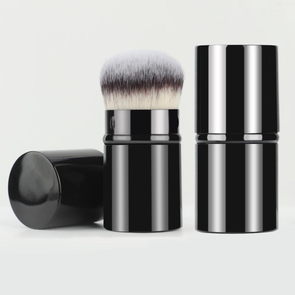 New Portable Retractable Makeup Brush - Multifunctional Blush & Powder Tool