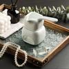 Ceramic Tealight Candle Holder,Oil Burners for Scented Oil,Tealight Wax Warmer Decoration Bedroom,Living Room Decors