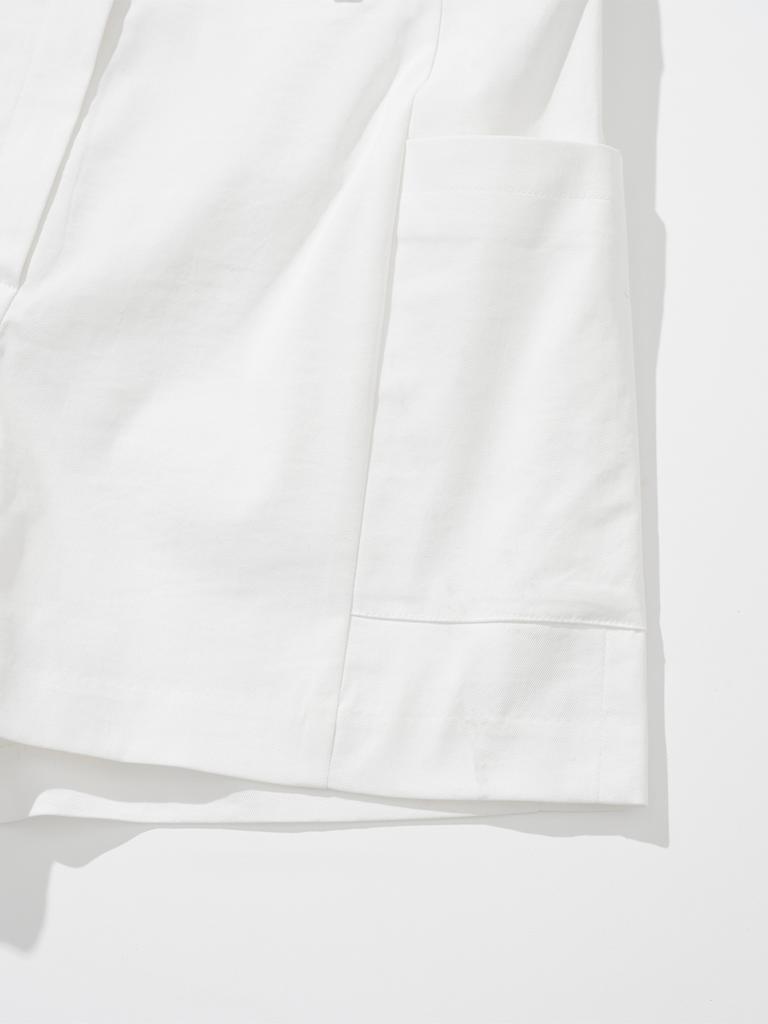 Twenis Hall Women'S Pocket Point Basic Shorts [White]