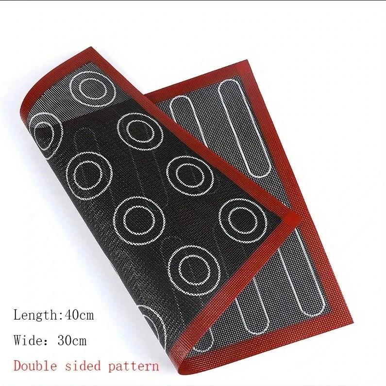 Silicone Baking Mat Non-Stick Silicone Kneading Pads Reuseable Oven Liner For Pastry Cookie Bread Biscuits
