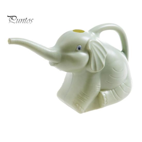 Indoor Plant Watering Tool Elephant Can 2L Long Spout Pot Cute Animal Lightweight with Handle for Houseplants Outdoor Potted Plants Home Gardening
