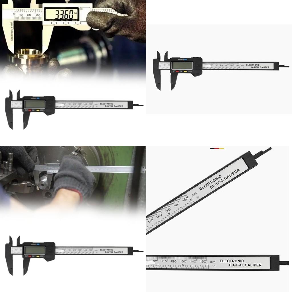 Digital Plastic Caliper With Large Screen For Jewelry And Craft Measuring