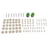 90Pcs Abrasive Soft Felt Wool Polishing Wheel, Total 90 Pieces Wheel, Point, Mandrel Kit for Metal and Nonmetal Materials, Polishing and ing with Smal