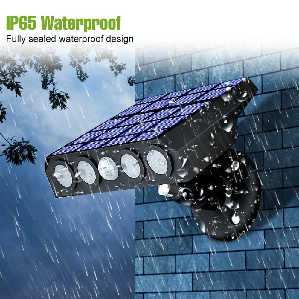Easy To Install Motion Sensor Street Lamp 3Modes Solar Wall Lamp LED Solar Light Outdoor Spotlight