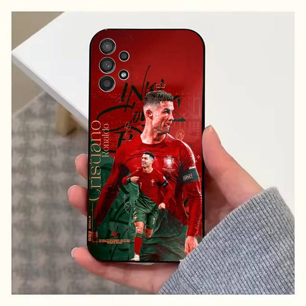 

Football R-RoNalDO-CR7-ES Case For Samsung S22,S21,S9,S25,S24,S23,Ultra,FE,S20,S10,Plus,Lite,Soft Silicone Black Samsung S24Plus