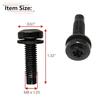 Hard Top Torx Screws Bolts Windshield Frame,Tailgate,Hard Door Hinges Roll Bar Screws Bolts for Jeep Wrangler JK 2007-2018