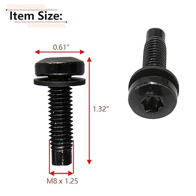 Hard Top Torx Screws Bolts Windshield Frame,Tailgate,Hard Door Hinges Roll Bar Screws Bolts for Jeep Wrangler JK 2007-2018