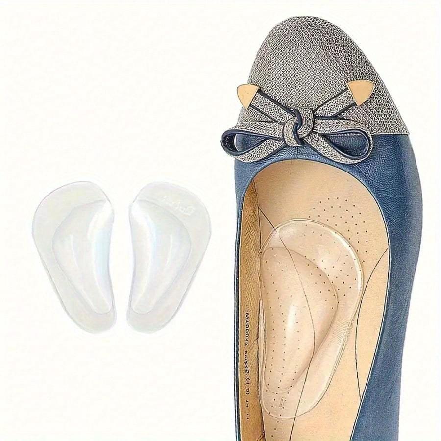 1 Pair Forefoot Padding, Soft Insole For Shock Absorption, Unisex Sole Pads