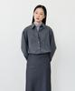 NOTIA Bon Stripe Shirt - Gray Stripe